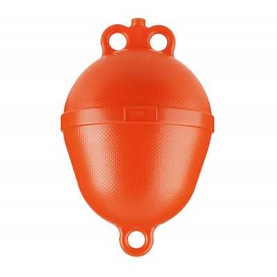 Orange Pear-shaped mooring buoy 250xh390mm Buoyancy 10kg N10502904260