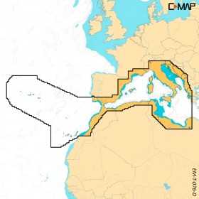 Simrad C-MAP Discover X M-EM-T-076-D-MS West Mediterranean Chart for NSX 64220702 Simrad C-MAP Discover X M-EM-T-076-D-MS West Mediterranean Chart for NSX 64220702