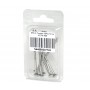 Viti Truciolari a testa svasata piana Inox A2 DIN7505 4x70mm 8pz N44590007743