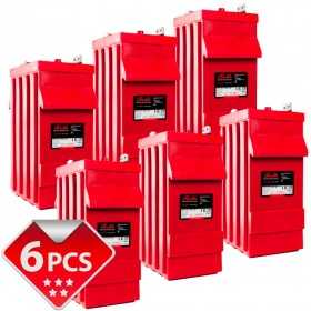 Rolls 4KS27P SERIES 5000 Battery Bank - 24 VOLT 49,48 KWh C100 200ROLLS4KS27P-24V Rolls 4KS27P SERIES 5000 Battery Bank - 24 VOLT 49,48 KWh C100 200ROLLS4KS27P-24V