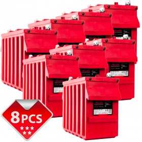 Rolls Battery Bank - 48V 55.49kWh - Code: 200ROLLS6CS25P Rolls Battery Bank - 48V 55.49kWh - Code: 200ROLLS6CS25P
