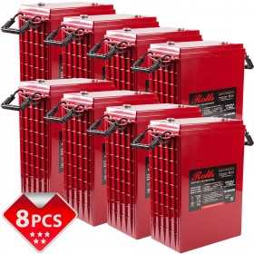 Rolls Battery Bank - 48V 22.08kWh 200ROLLSS6460AGM Rolls Battery Bank - 48V 22.08kWh 200ROLLSS6460AGM