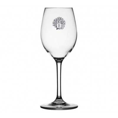 Set 6pcs Living decorated wine glass Ø7.5xh18.6cm MT5801478