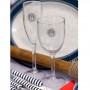 Set 6pcs Living decorated wine glass 75x186mm MT5801478