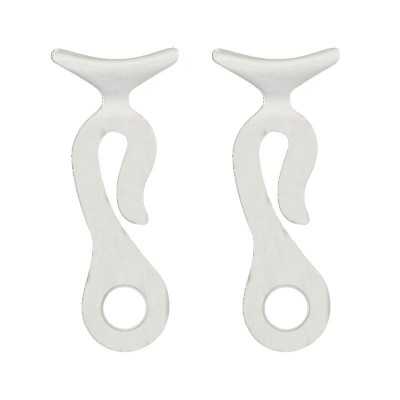 Pair fender holder clips for cable 12mm White colour N10502806693B