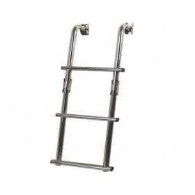 Stainless Steel Folding Ladder 25x63cm with 3 Steps N30810111075 Stainless Steel Folding Ladder 25x63cm with 3 Steps N30810111075