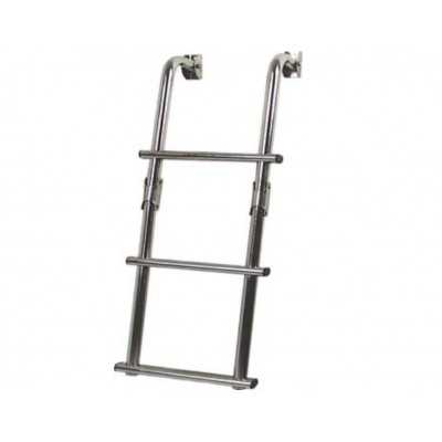 Stainless Steel Folding Ladder 25x63cm with 3 Steps N30810111075