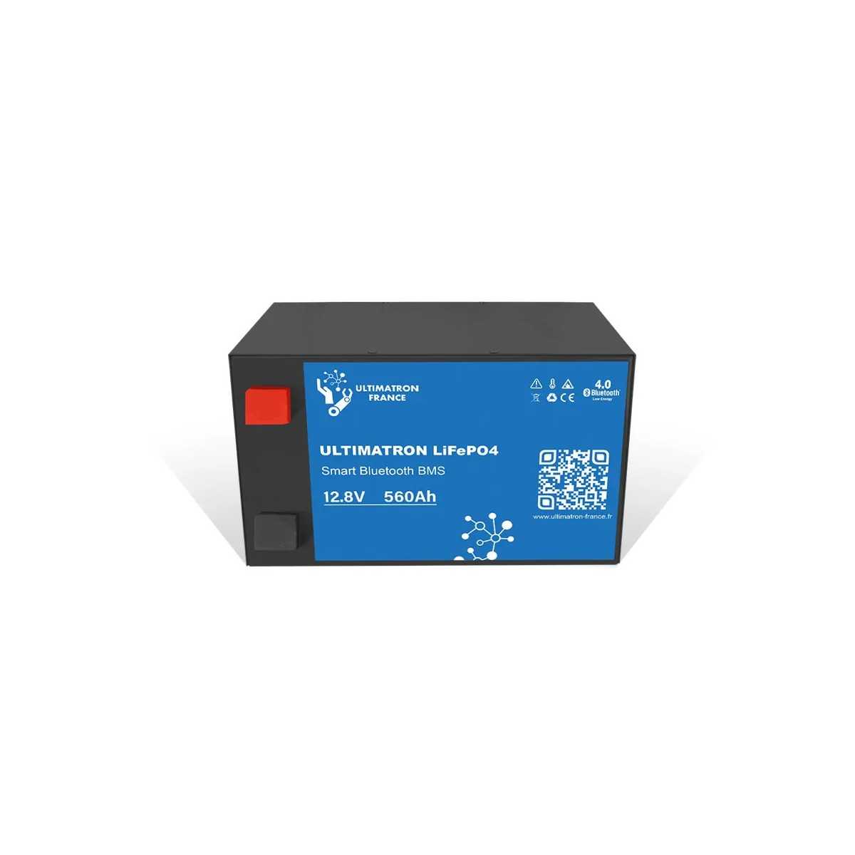 Ultimatron LiFePO4 Batteria al Litio 12.8V 560Ah con BMS Smart Bluetooth  ULULM12560