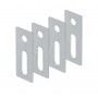 Set of 4pcs Adapter plates for dowel screws art. 9215-16 M10 N52331500086