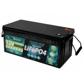TopSolar Batteria al Litio LiFePO4 12V 200Ah 12,8V BMS Smart integrato N51120050953 TopSolar Batteria al Litio LiFePO4 12V 200Ah 12,8V BMS Smart integrato N51120050953-50%