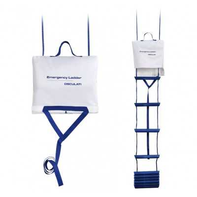 Emergency Ladder 10 Steps L.300cm White Covering OS4952310