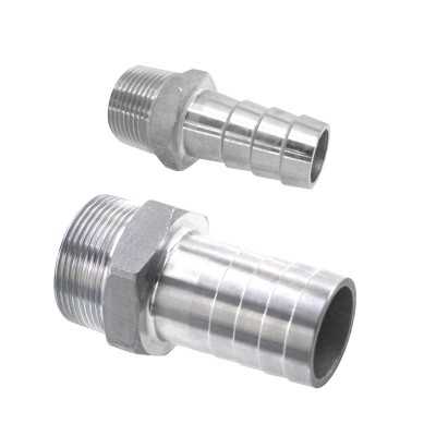 Stainless steel hose fitting Thread 1-1/2 inches Pipe 45mm N81837628344