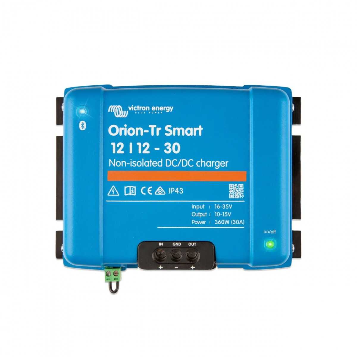 Victron Energy Convertitore 12/12V 30A Caricabatterie Non Isolato Orion-Tr  Smart CC-CC UF23150A