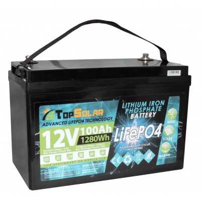 LiFePO4 12V 300Ah 3840Wh Smart Bluetooth Enabled Rechargeable Lithium Iron  Phosphate Battery