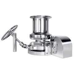 Quick XROY 7 DC XR7 4024D 4000W 24V Vertical WindlaStainless Steel with Drum QXR74024D