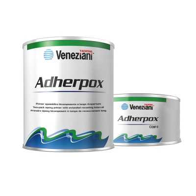 Veneziani Adherpox 6.210 A+B 750ml .153 White Epoxy Primer 473COL449