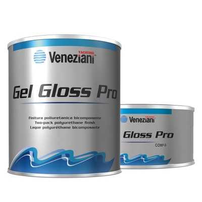 Veneziani Gel Gloss Pro A+B Enamel 750ml Reef Green .519 473COL170