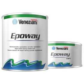 Veneziani Epoway epoxy undercoat 0,75 Lt A+B White 473COL222 Veneziani Epoway epoxy undercoat 0,75 Lt A+B White 473COL222