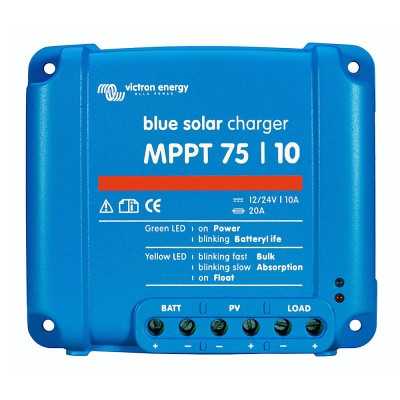 Victron BlueSolar MPPT 75/10 12-24V 10A Solar Charge Controller OF008515