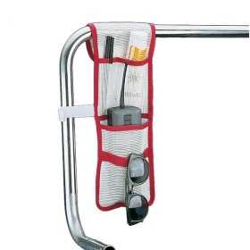 Double pocket storage bag for handrail mount TRD1008020 Double pocket storage bag for handrail mount TRD1008020