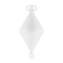 Two-cone anchor buoy 25kg Ø320xh800mm White Colour MT3820132