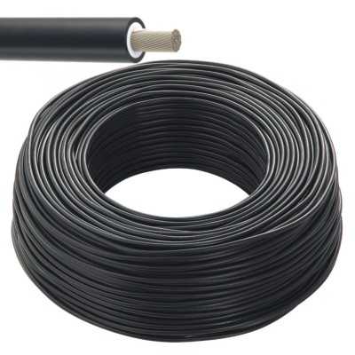 100m Black Unipolar Photovoltaic Cable coil 4 sqmm N50830750290