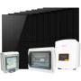 Single-phase 3.2kW Photovoltaic Kit with 3kW Solis Inverter + 1000V DC Panel and 3kW AC Panel
