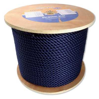 Balmoral Blue twisted mooring rope Ø20mm 3-strand TRT5120075