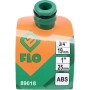 FLO Connettore ABS per tubi di irrigazione 25/19mm N40737601702-0%