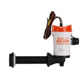 Seaflo Pompa aerazione 12V 800 GPH per vasche pesce vivo 50It/min h143mm N40338522600-10%
