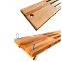 Nownautica GRECAL Larch Wood Gangway 30x200cm max 165kg NWE01936