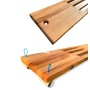 Nownautica Passerella GRECALE larice in legno 30x200cm max 165kg NWE01936-0%