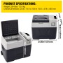 Mini Frigo Freezer portatile 40Lt 12/24/220V con App Control N40816080003-13.234%