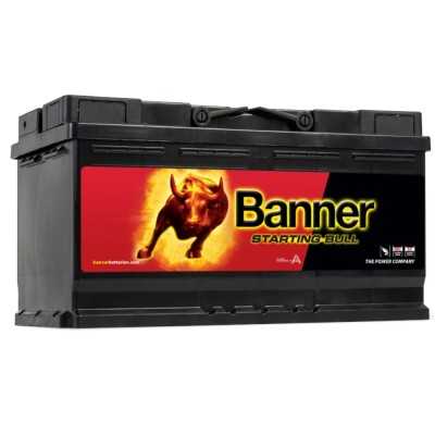 Banner Starting Bull 12V 95Ah battery up 740A Inrush for Auto Camper Van Boat N51120050510