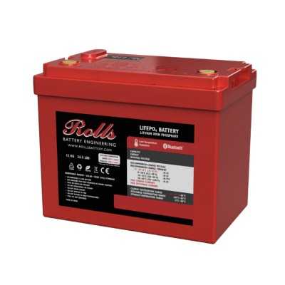 Rolls S12-200LFP LiFePO4 12V 200Ah 2560Wh Battery RSS12200LFP