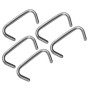 5pcs Pack Ø10mm Stainless steel clamp rings for shock cord fastening N61700602752