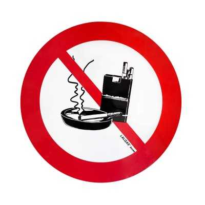 No smoking sticker - D.135mm N31812621801