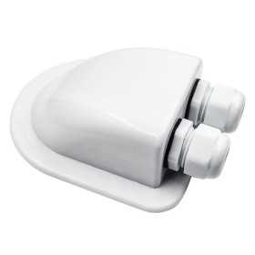 Scatola stagna per cablaggio pannelli solari su Camper Roulotte Barche N151331500202