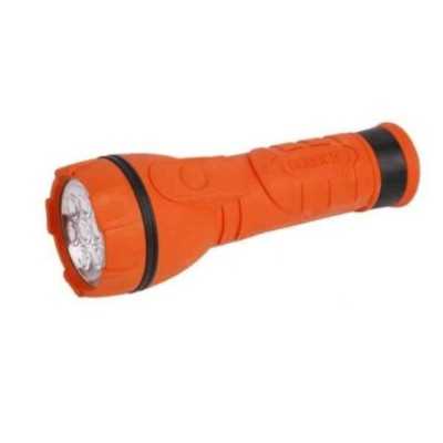 RUBBER LED 7 torch up to 50m in shockproof rubber N51925501021