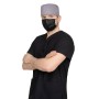 OPHARM Black Medical Face Mask CE EN:14683:2019 3-layer TYPE IIR 50Pcs N90056004494-50
