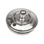 Chromed brass Tenax button Male for textile N20543002724