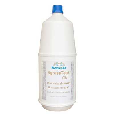 SgrassTeak Gel Cleanser for teak treatment 2L KP10002