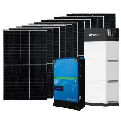 Kit Barca Camper 48V con Inverter All-in-One 5kW Pannelli 4.92kW Batteria 10kWh N54130200458