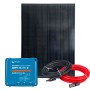 Kit Barca Camper 12V 150W + SmartSolar MPPT 15A + Kit Cavi N151030200250