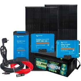 All-in-One 12V 480W N2 Boat RV Camper Van Photovoltaic Kit All-in-One 12V 480W N2 Boat RV Camper Van Photovoltaic Kit