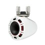 Kicker KMTC94W 9" 600W White LED HLCD Horn Tower marine Speakers pair IDKMTC94W