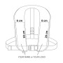 Giubbotto autogonfiabile SKIPPER 150N LIGHT ISO12402-3 Adulto N91455004295-10%
