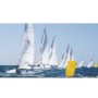 Giant cylindrical Regatta marker buoy Ø100x150cm Yellow PVC MT3821230