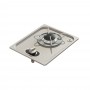 Piano cottura ad incasso inox 1 fuoco 1750W incasso 305x245mm OS5010243-28%