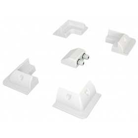 Set 5 supporti angolari in ABS per pannelli fotovoltaici su Camper Barca N52331550200